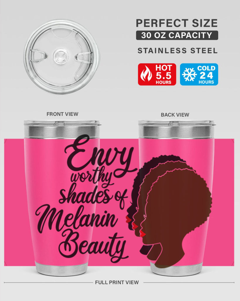 envy worth shades of melanin Style 39#- women-girls- Tumbler