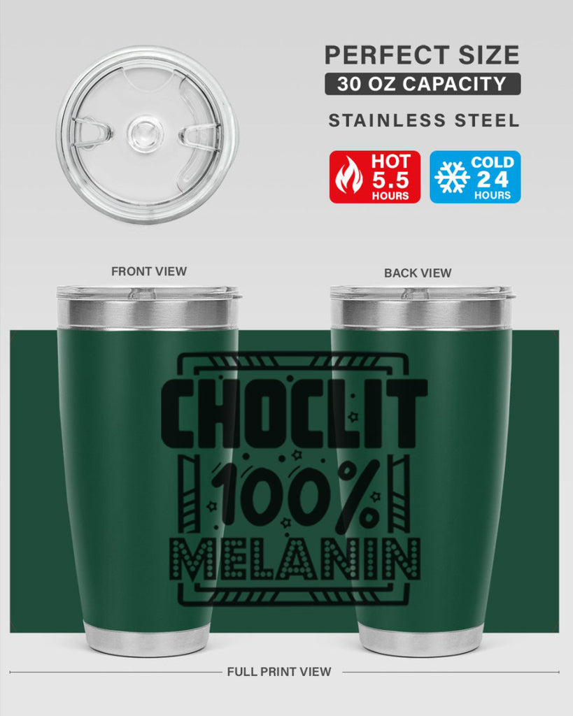 Choclit melanin Style 46#- women-girls- Tumbler