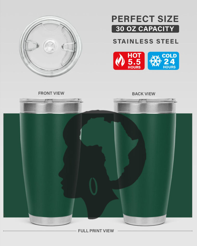 black hostory month africa cocoandbanana 56#- women-girls- Tumbler