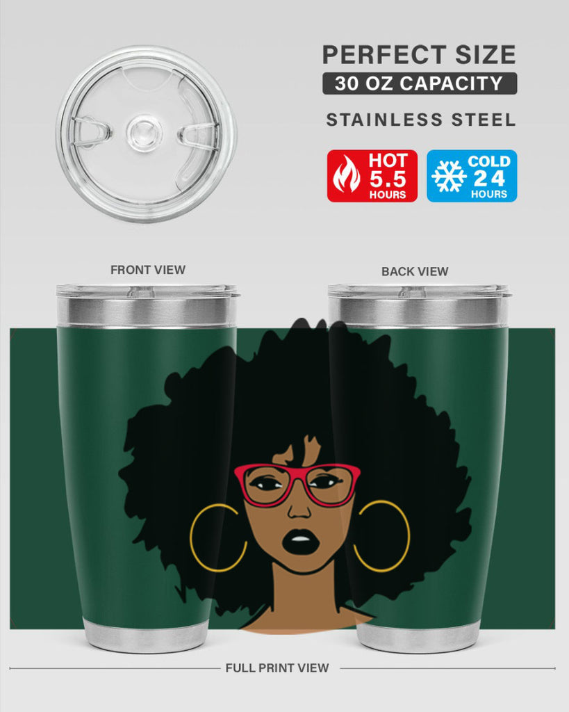 black women - queen 34#- women-girls- Tumbler