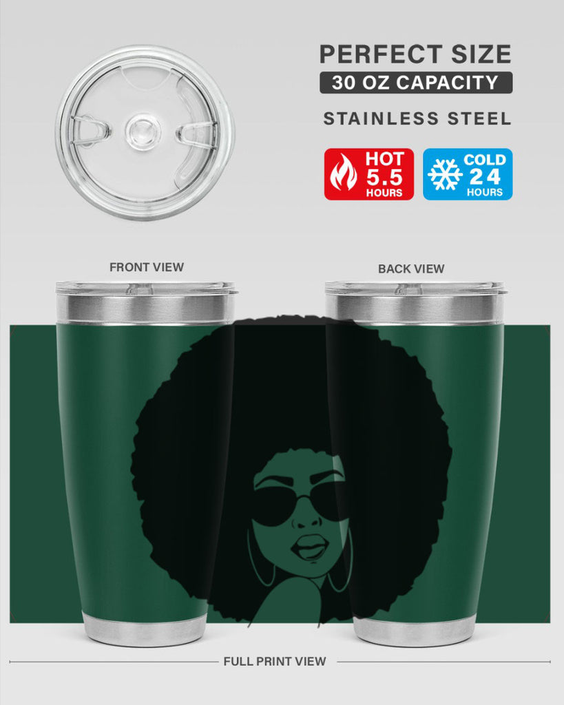 black women - queen 46#- women-girls- Tumbler