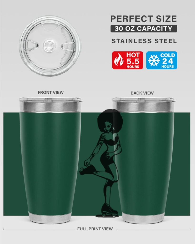 black women - queen 62#- women-girls- Tumbler