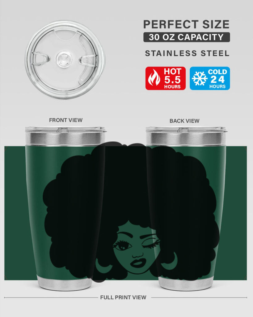 black women - queen 74#- women-girls- Tumbler