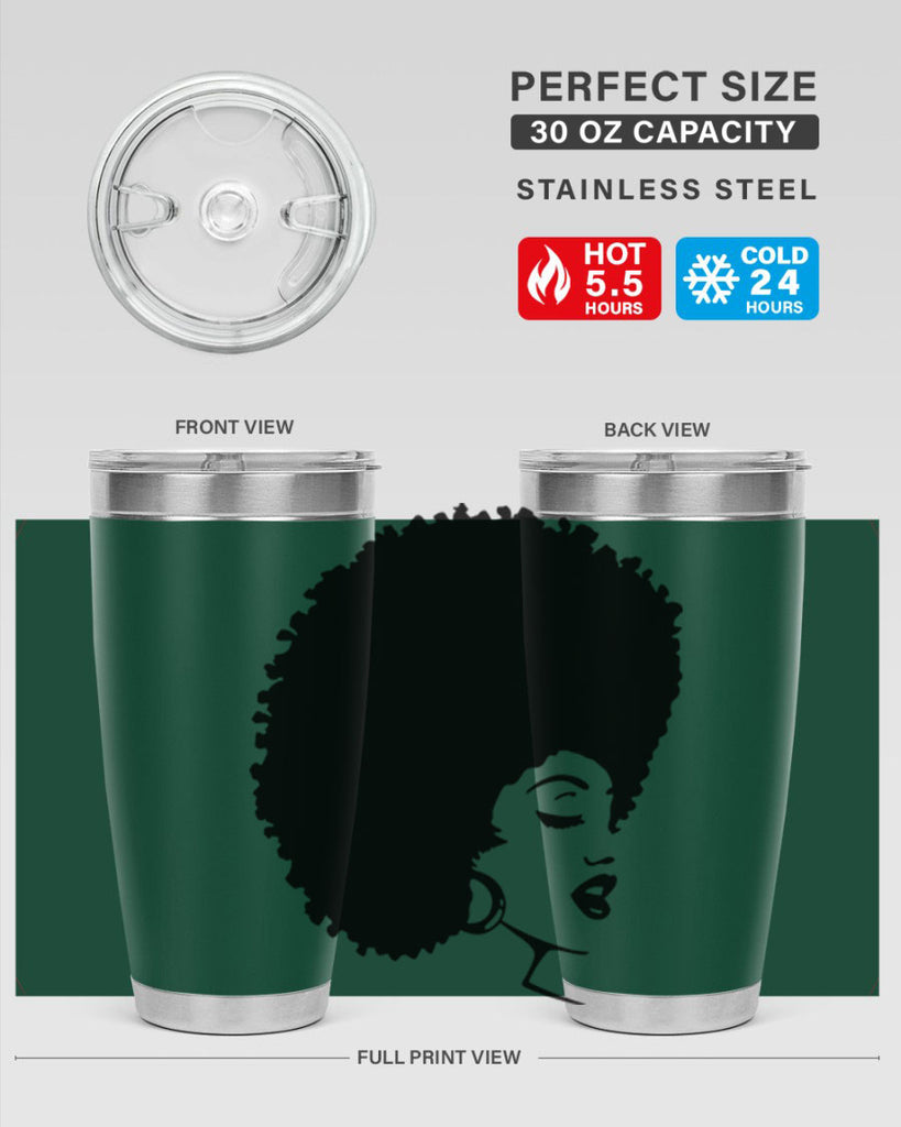 black women - queen 77#- women-girls- Tumbler