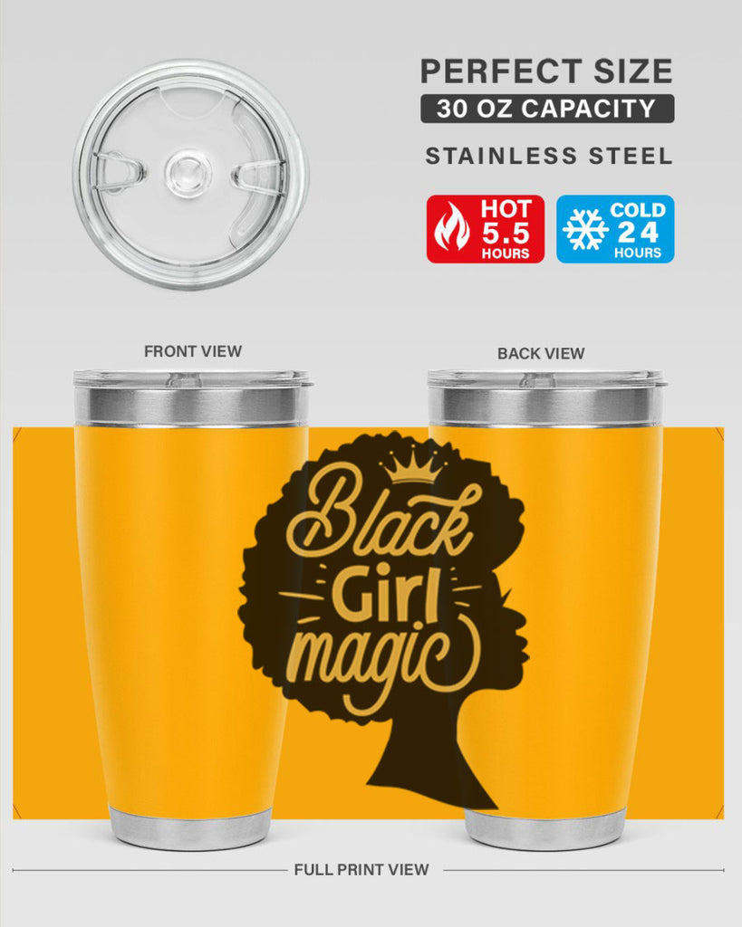 Black Girl magic copy Style 60#- women-girls- Tumbler