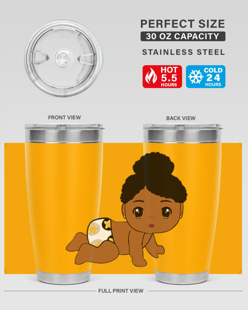 Black baby style 6#- women-girls- Tumbler