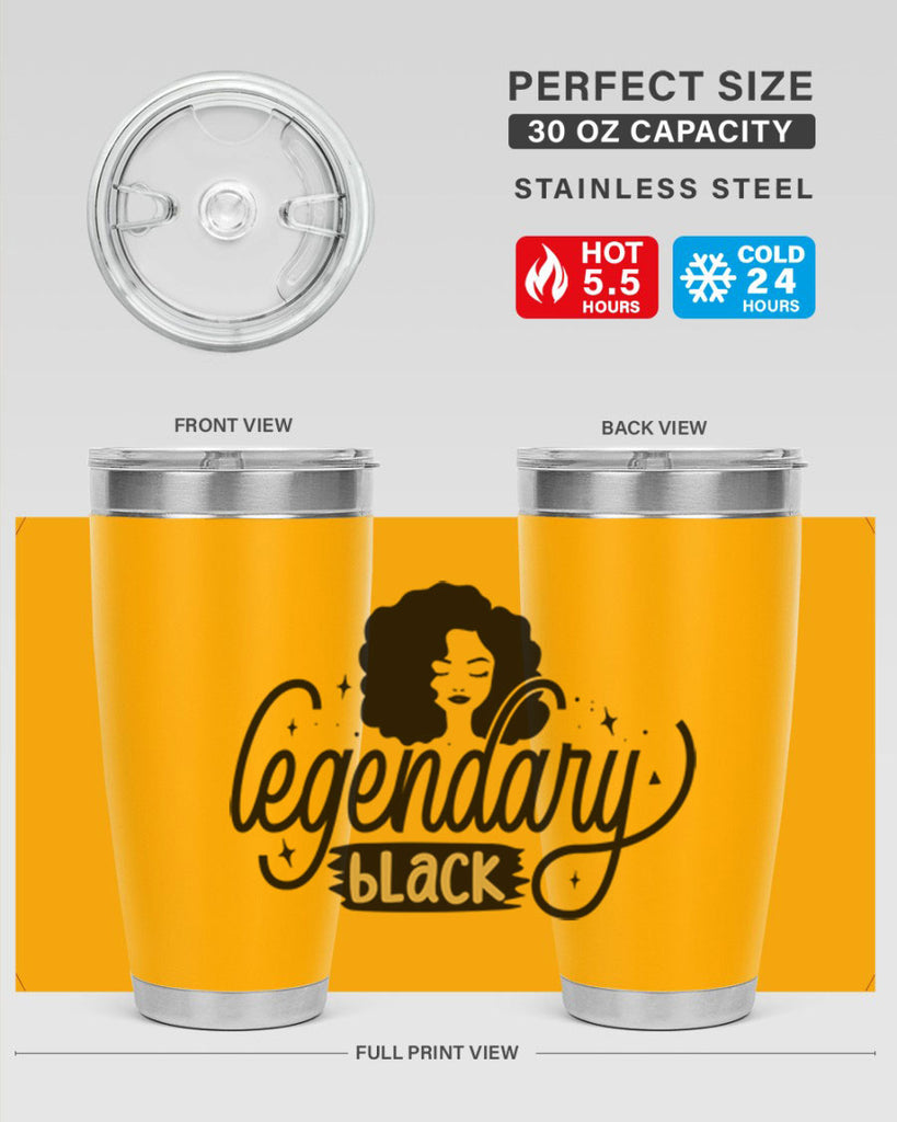Legendary black Style 27#- women-girls- Tumbler