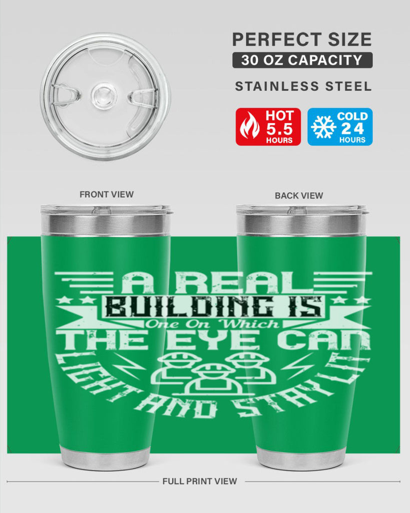 A real building is one on which the eye can light and stay lit Style 17#- architect- tumbler