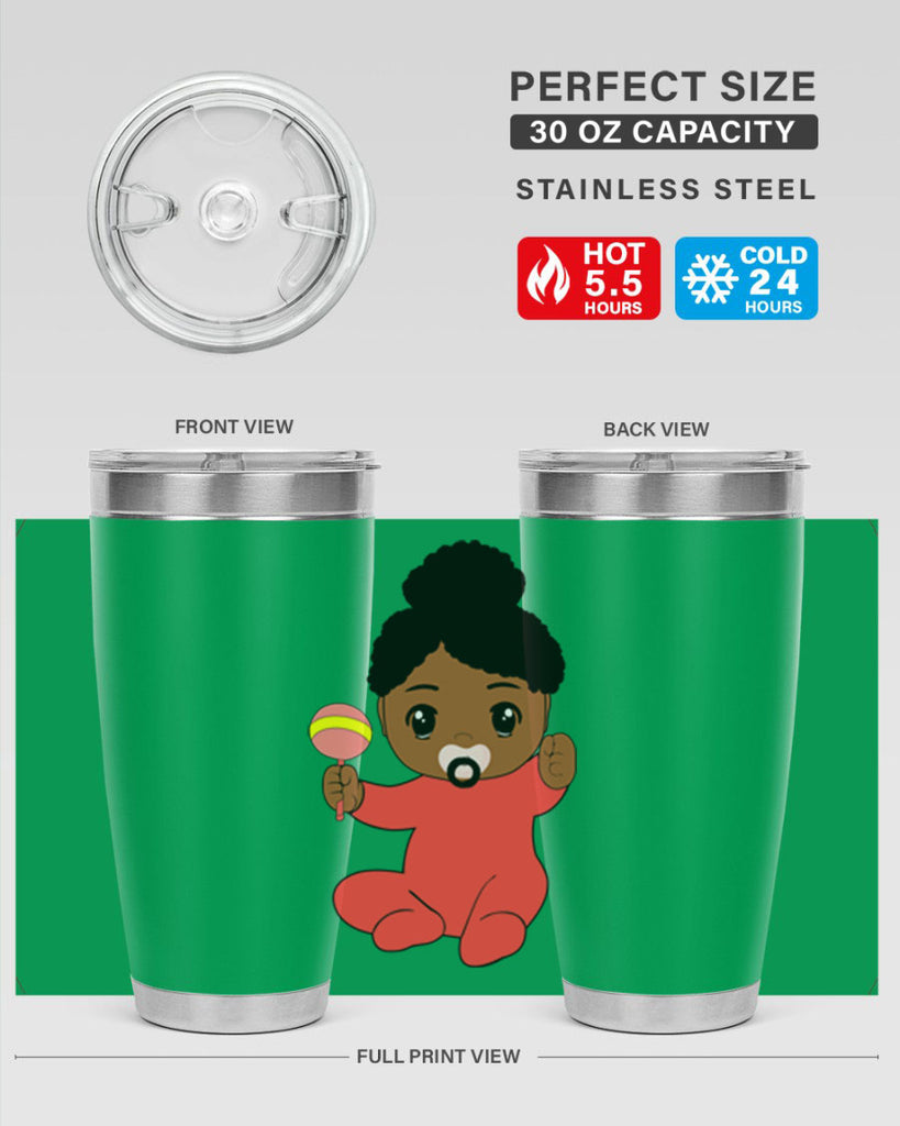 Black baby style 4#- women-girls- Tumbler