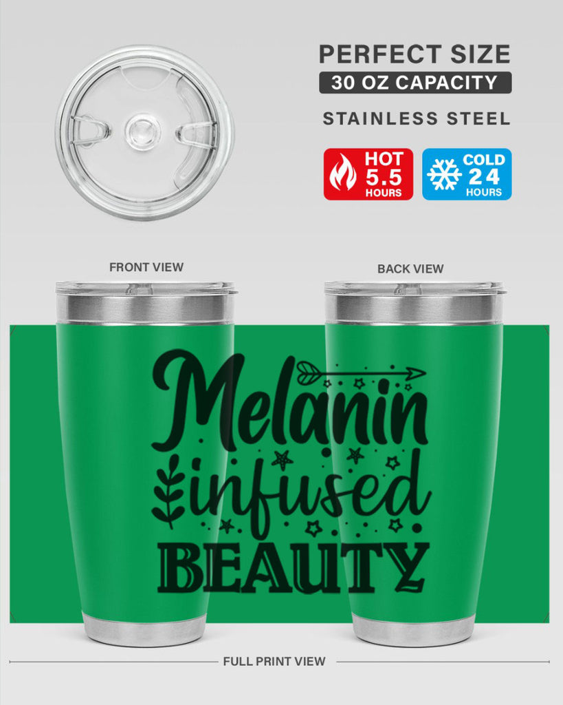 Melanin infused beauty Style 21#- women-girls- Tumbler