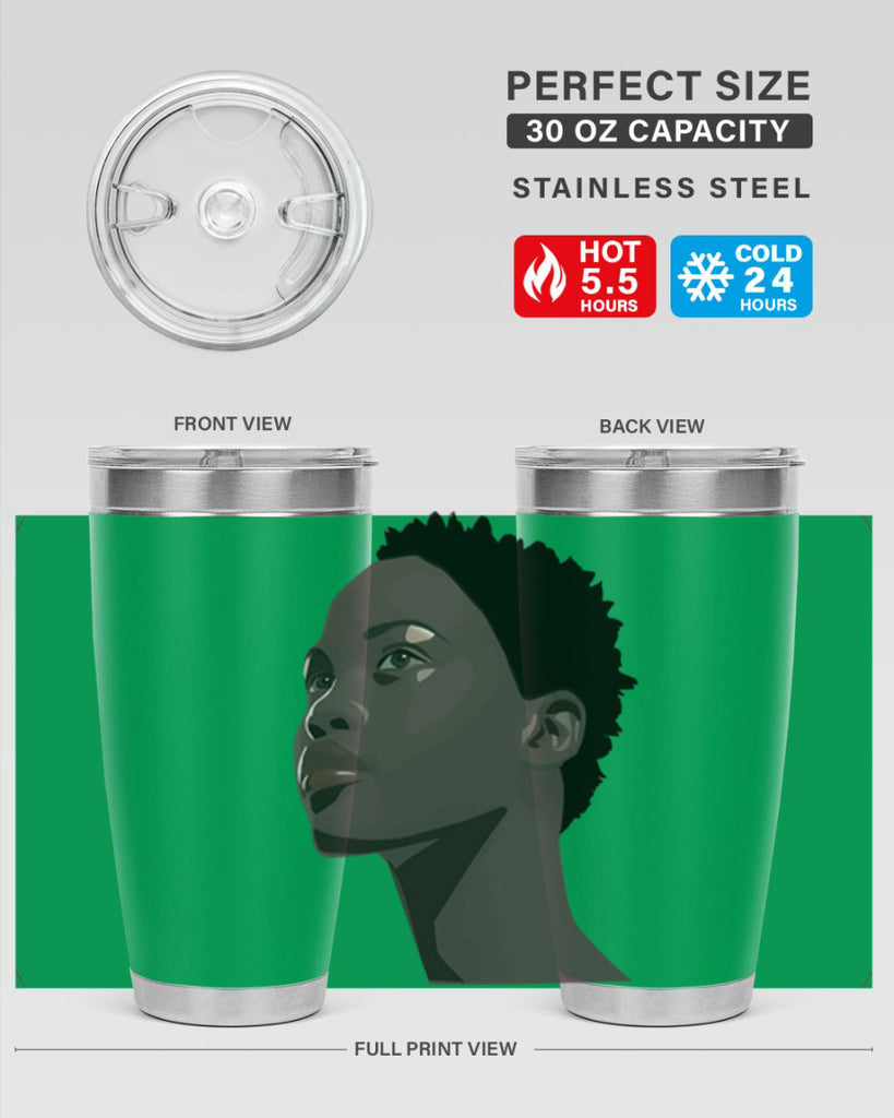 african woman portrait 88#- women-girls- Tumbler