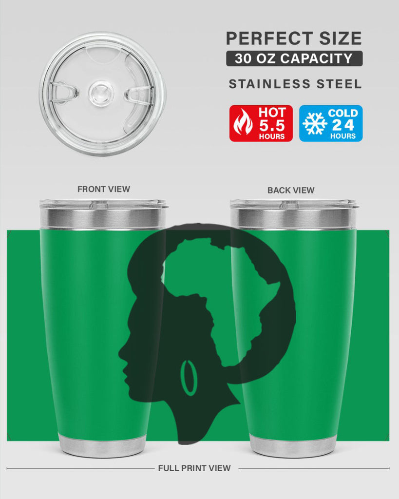 black hostory month africa cocoandbanana 56#- women-girls- Tumbler