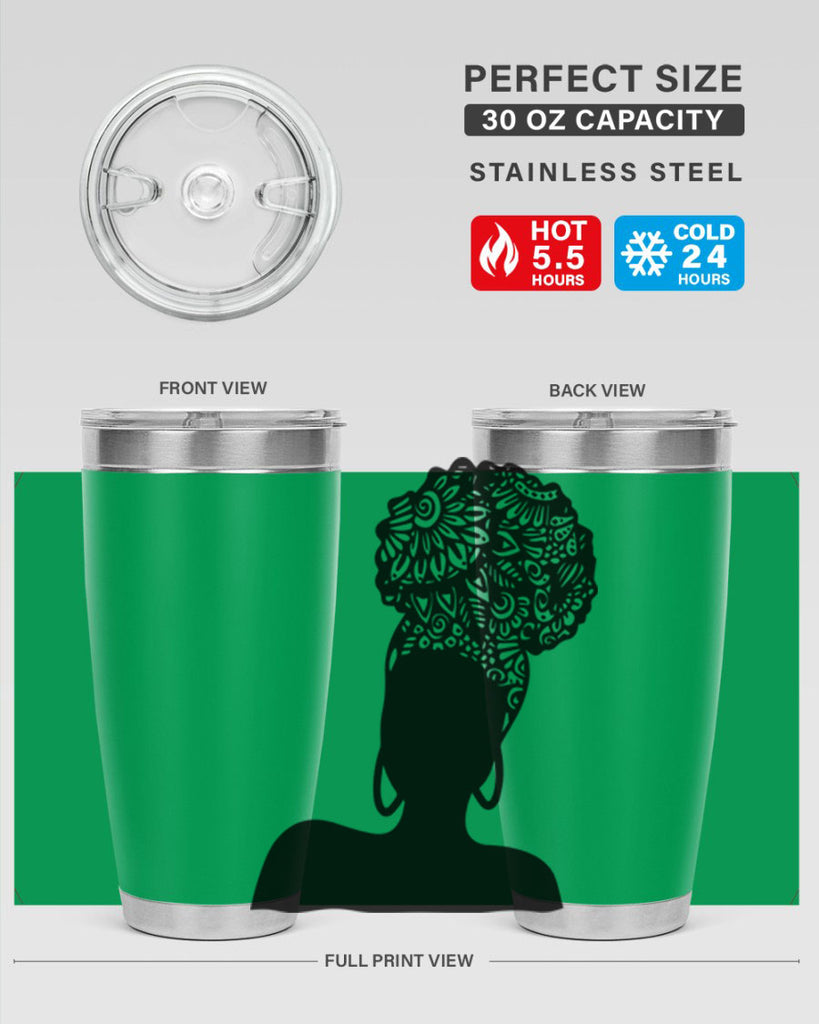 black women - queen 14#- women-girls- Tumbler