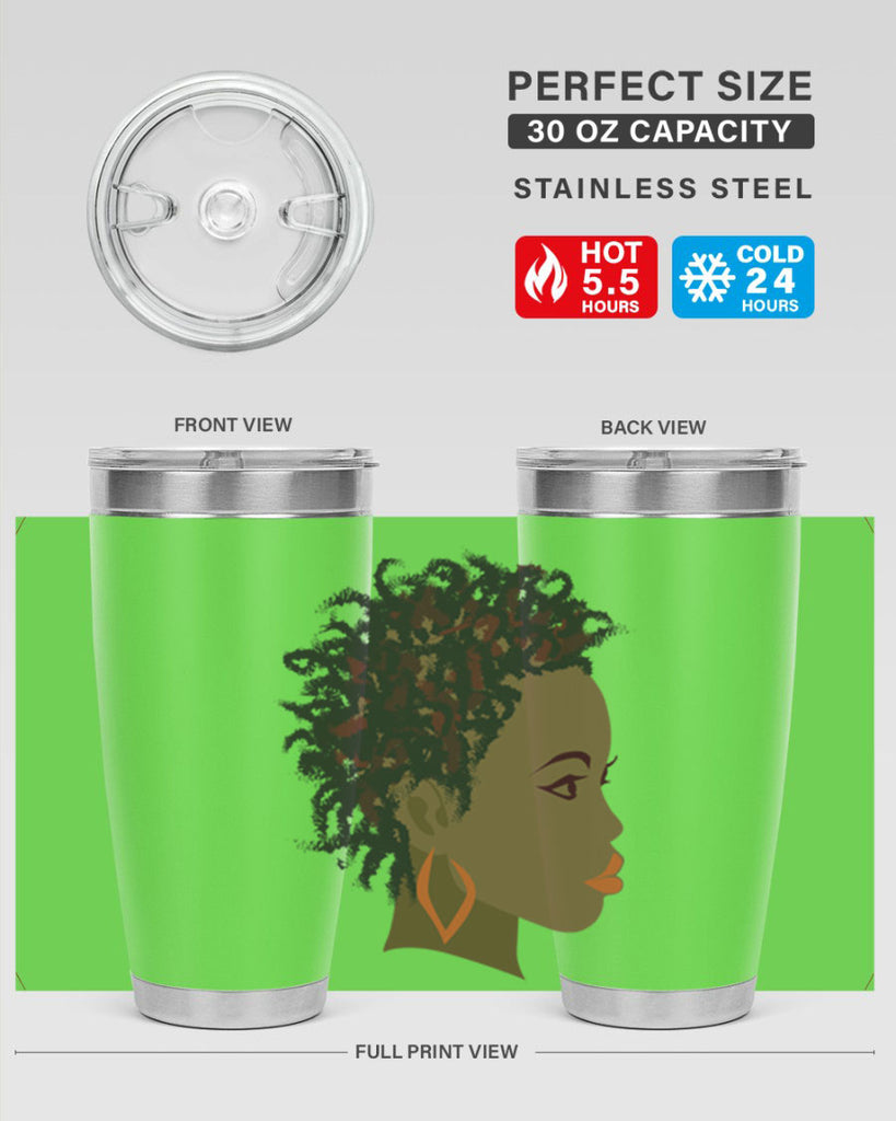 african girl 90#- women-girls- Tumbler