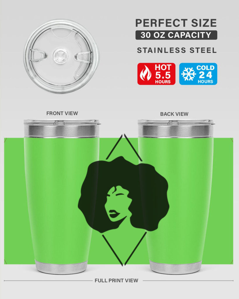 black women - queen 25#- women-girls- Tumbler