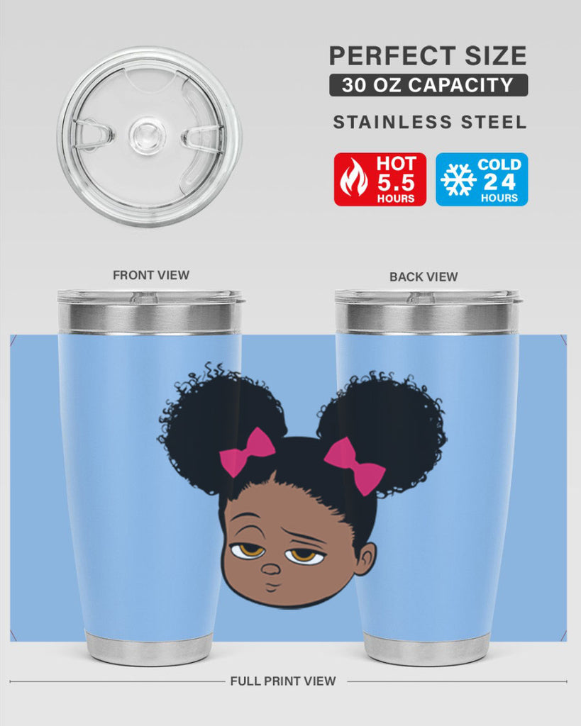 Black girl style 1#- women-girls- Tumbler