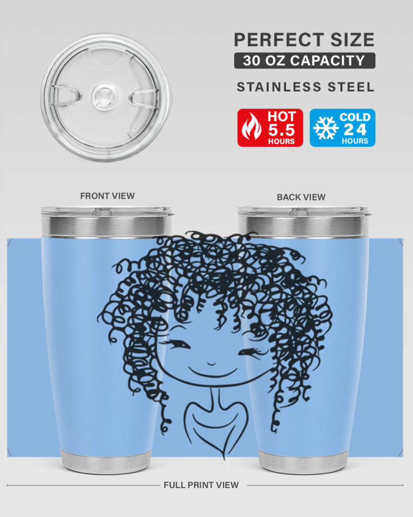 black girl 17#- women-girls- Tumbler