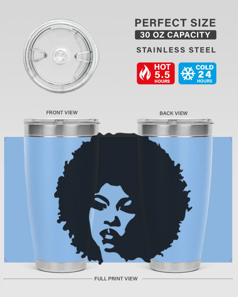 black women - queen 3#- women-girls- Tumbler