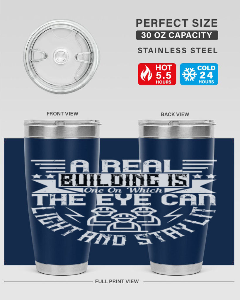 A real building is one on which the eye can light and stay lit Style 17#- architect- tumbler