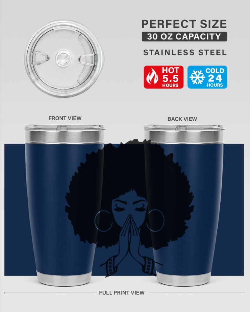 black women - queen 21#- women-girls- Tumbler