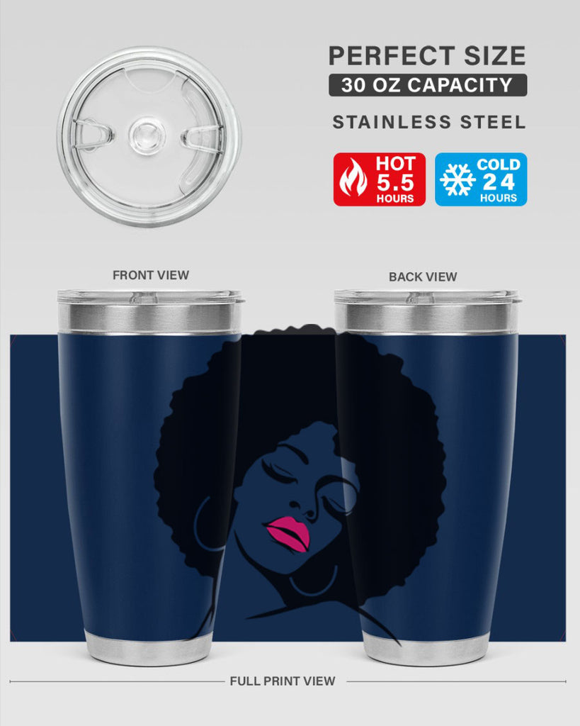 black women - queen 68#- women-girls- Tumbler