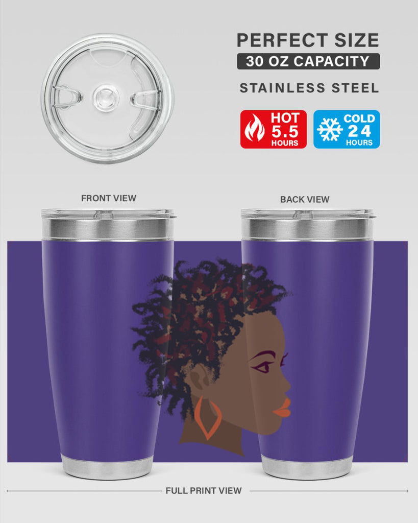 african girl 90#- women-girls- Tumbler