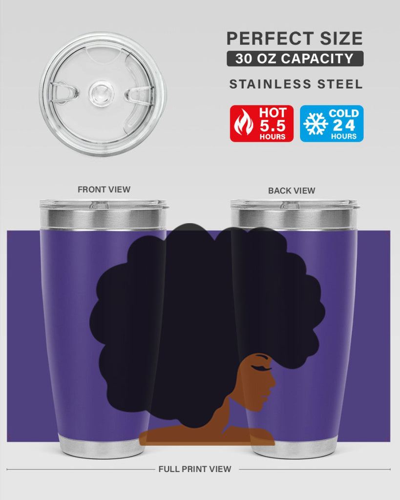 black women - queen 51#- women-girls- Tumbler