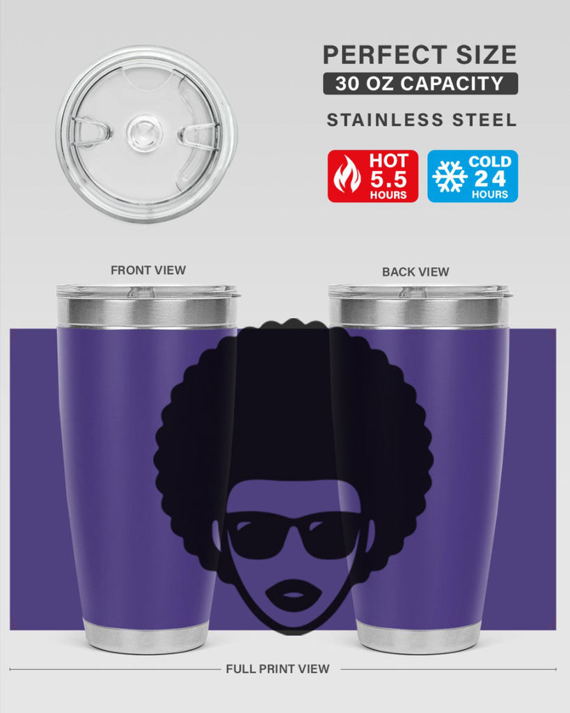 black women - queen 83#- women-girls- Tumbler