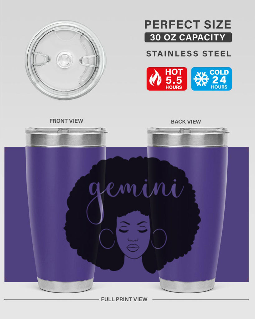 gemini girl 36#- women-girls- Tumbler