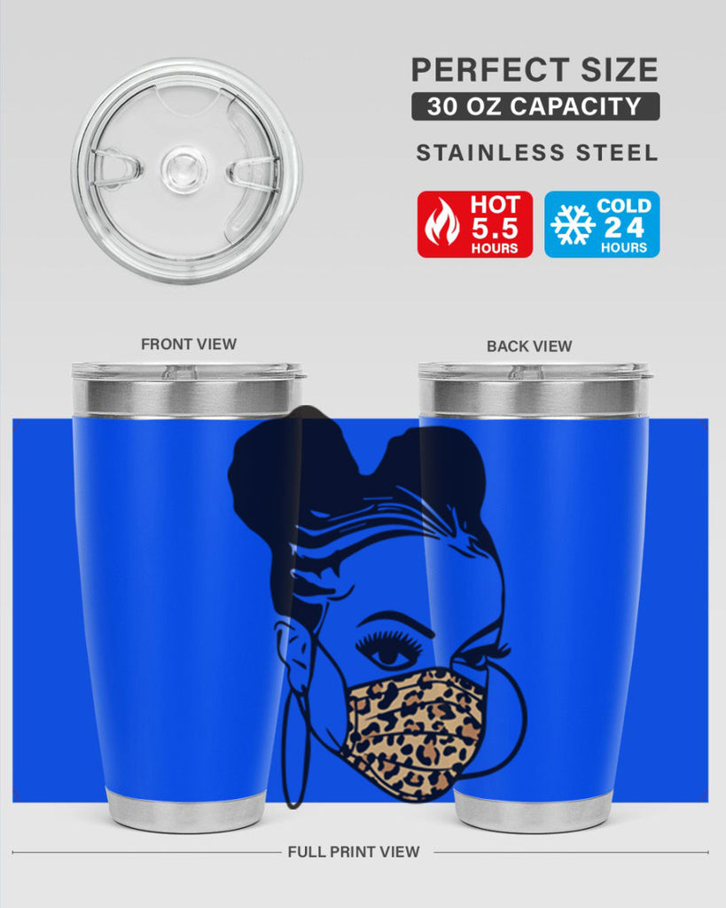 black nurse 4#- women-girls- Tumbler