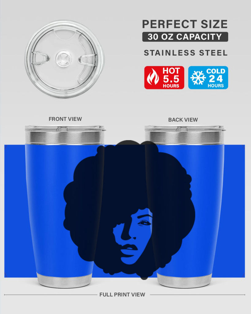 black women - queen 86#- women-girls- Tumbler