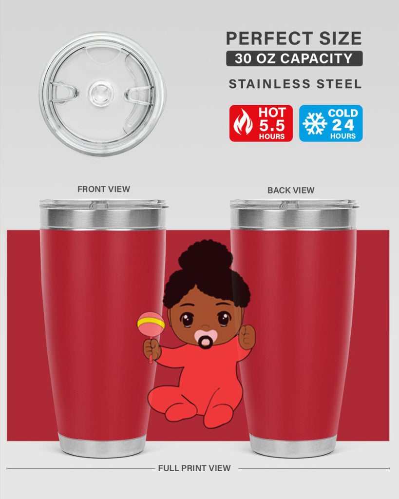 Black baby style 4#- women-girls- Tumbler