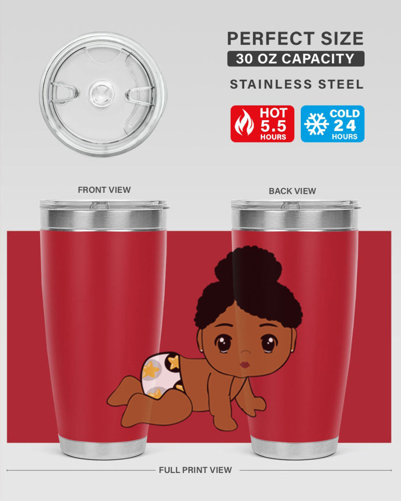 Black baby style 6#- women-girls- Tumbler