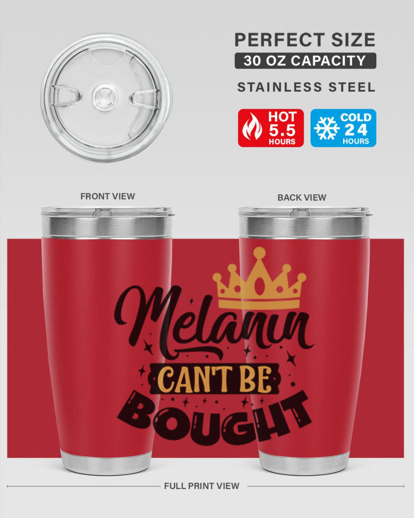 Melanin cant be bought Style 22#- women-girls- Tumbler