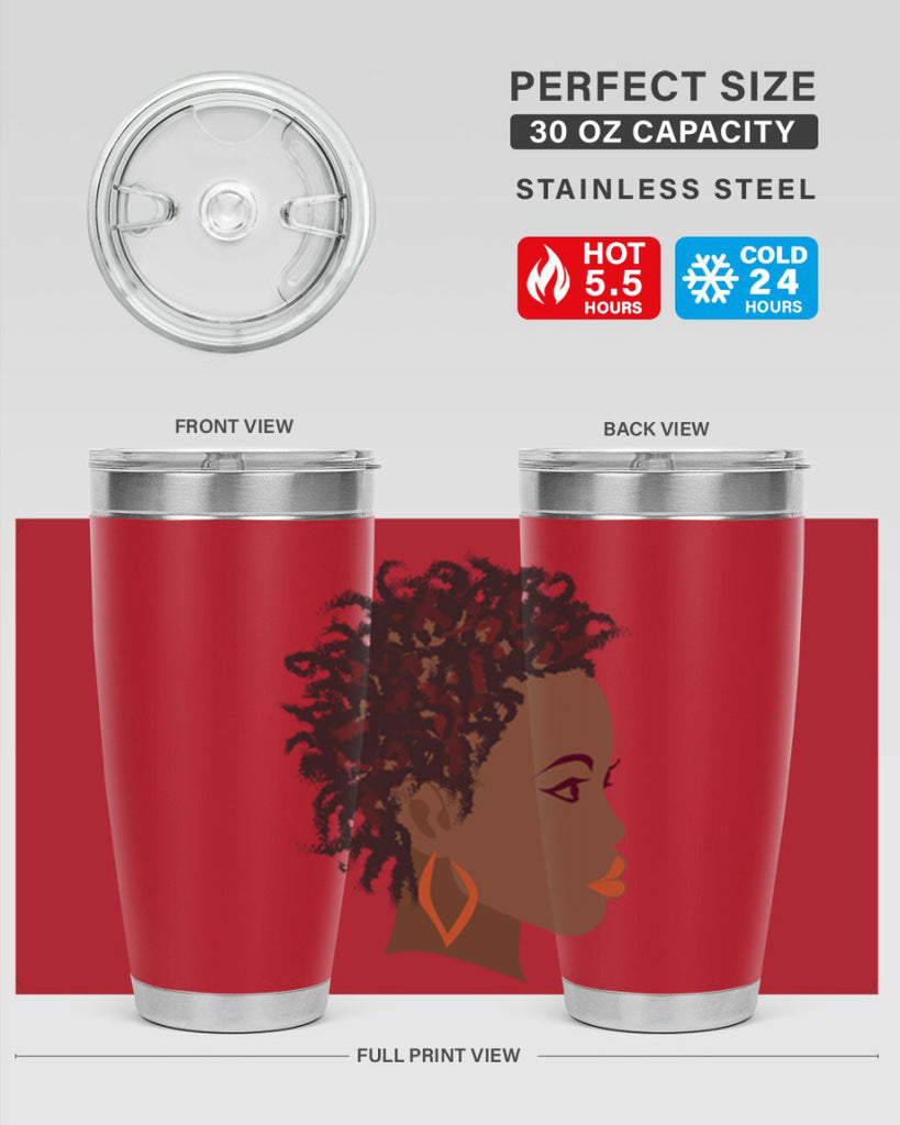 african girl 90#- women-girls- Tumbler