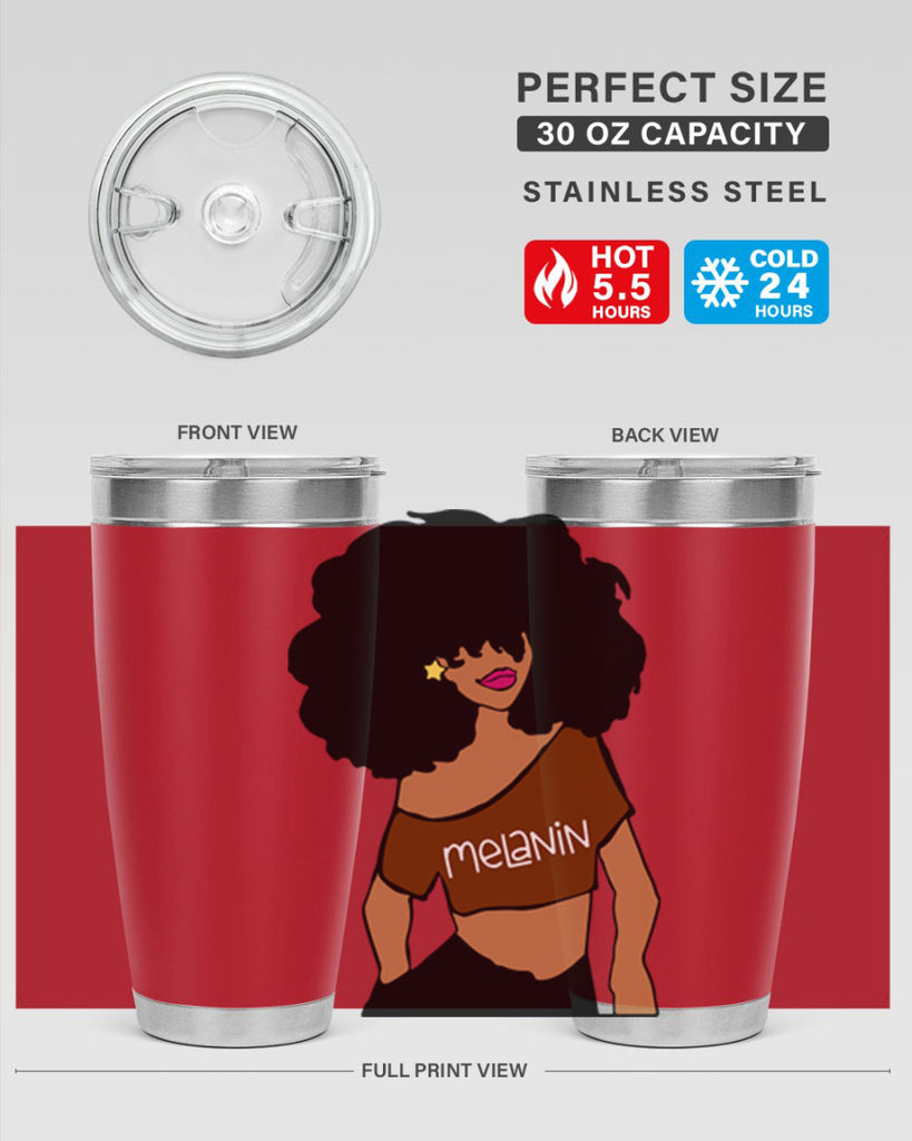 black girl melanin 18#- women-girls- Tumbler