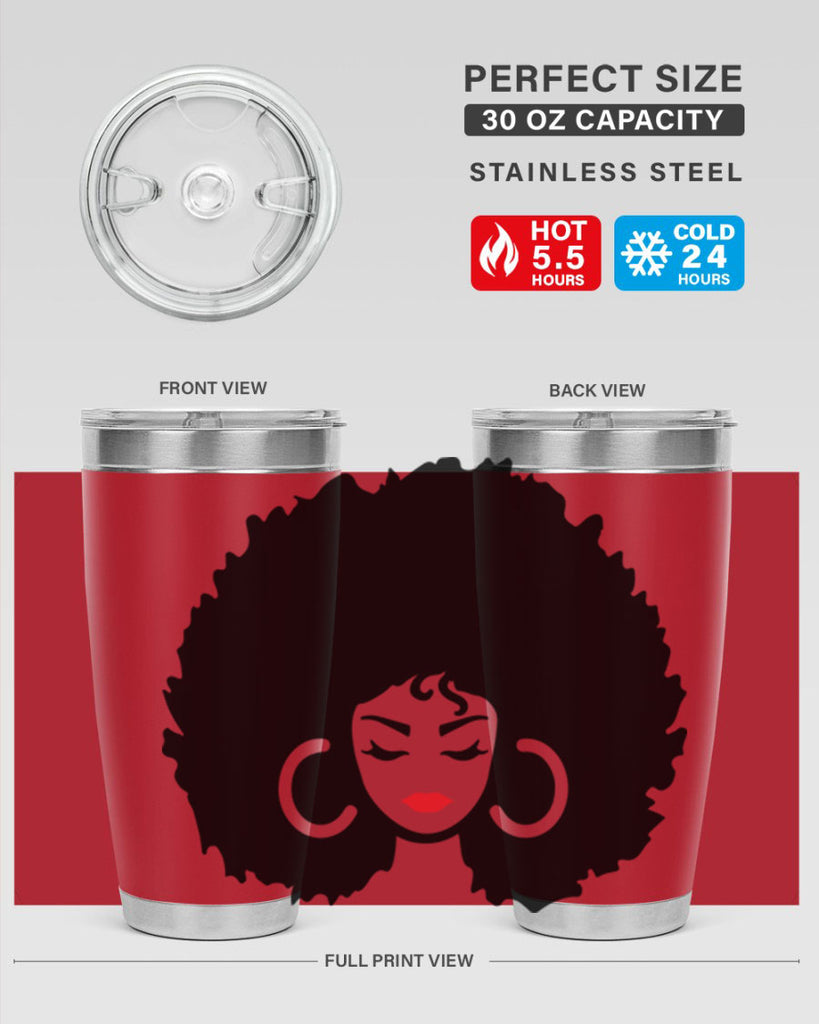 black women - queen 63#- women-girls- Tumbler