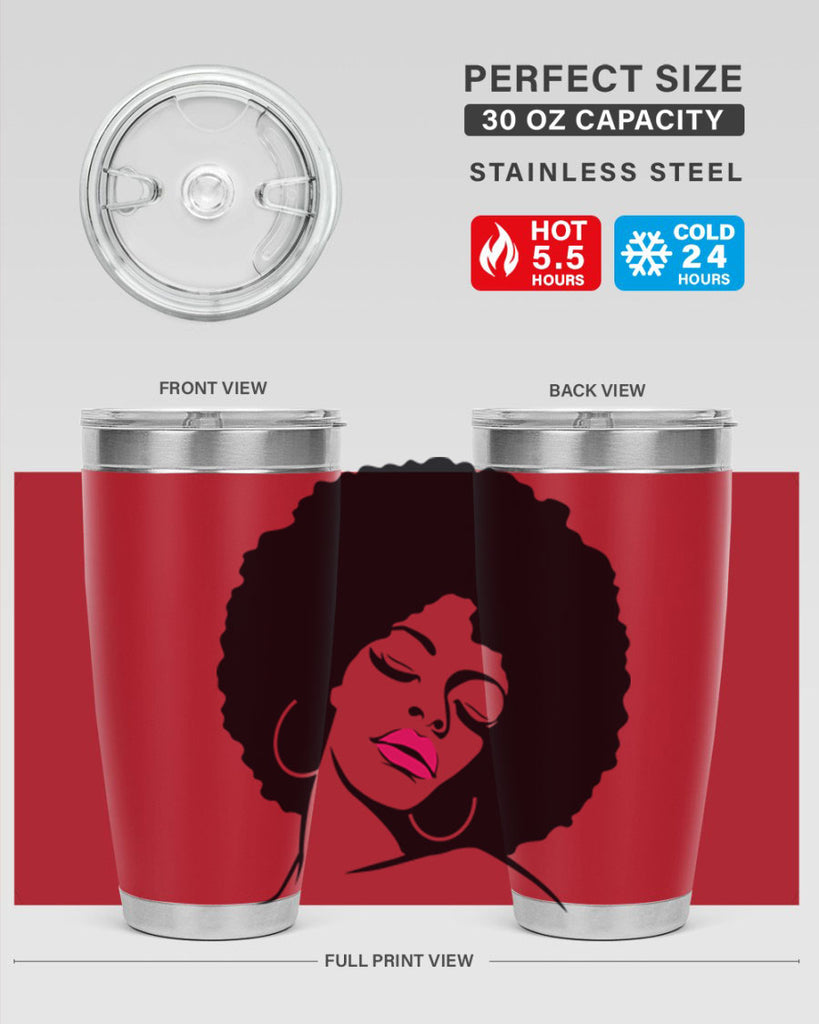 black women - queen 68#- women-girls- Tumbler