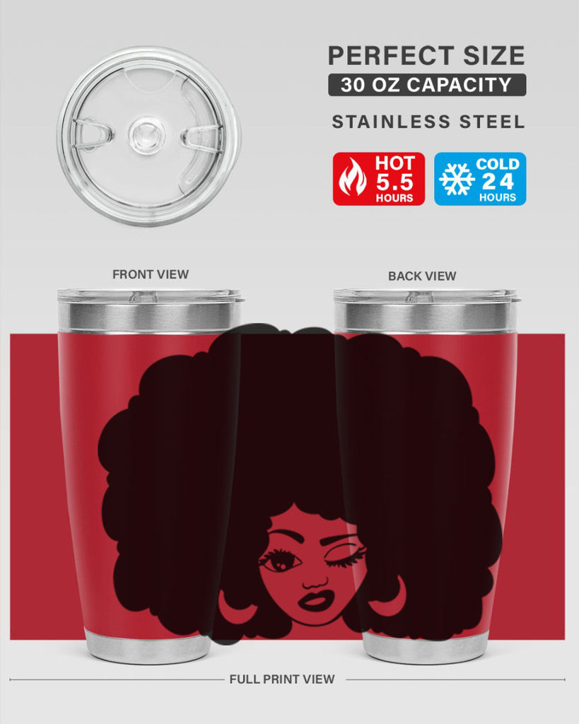 black women - queen 74#- women-girls- Tumbler