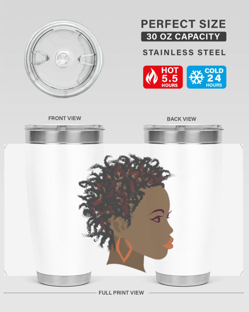 african girl 90#- women-girls- Tumbler