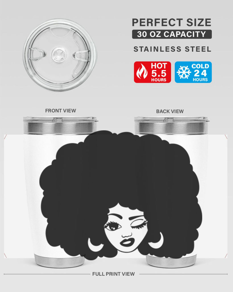 black women - queen 73#- women-girls- Tumbler