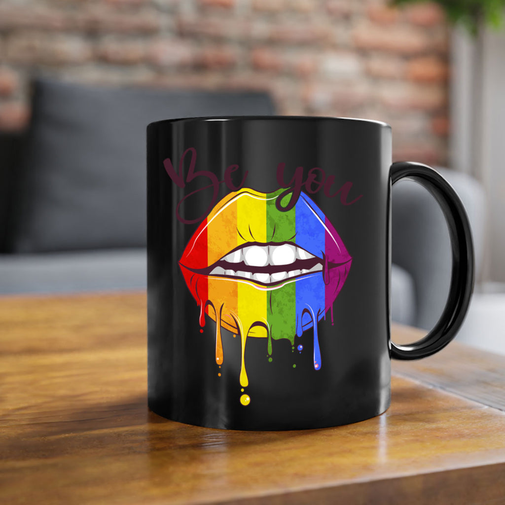 Be You Lips Lgbt Pride  58#- lgbt-Mug / Coffee Cup