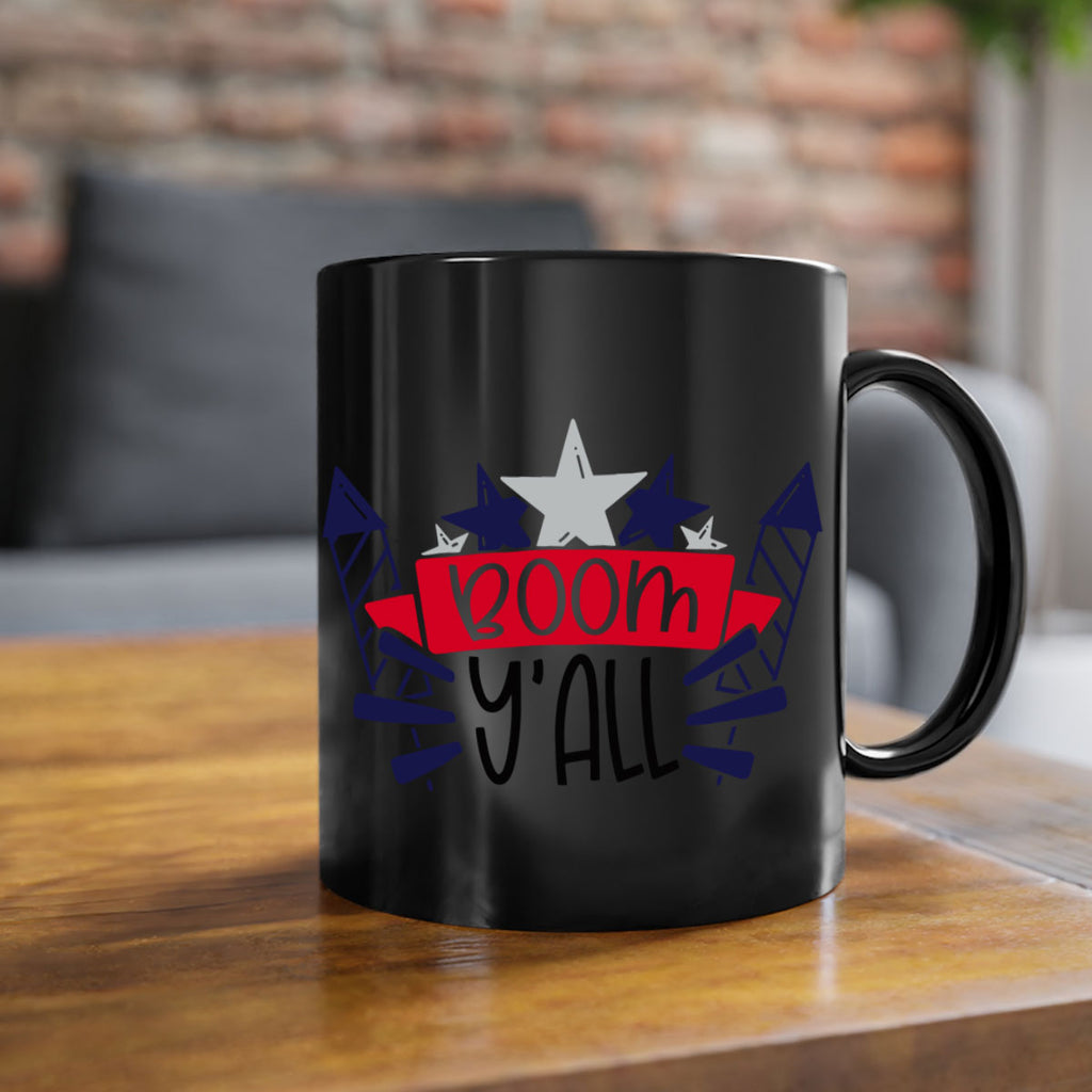 Boom Yall Style 146#- 4th Of July-Mug / Coffee Cup