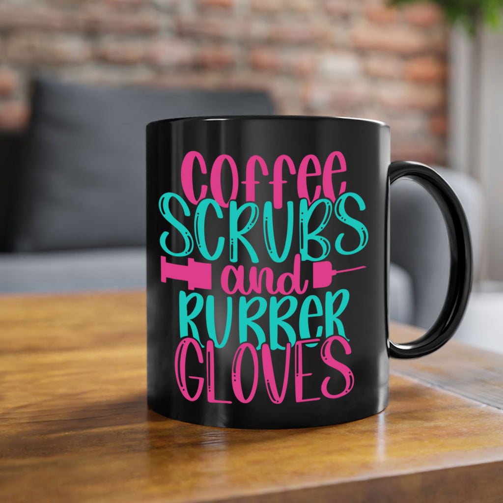Coffee Scrubs And Rubber Gloves Style Style 210#- nurse-Mug / Coffee Cup
