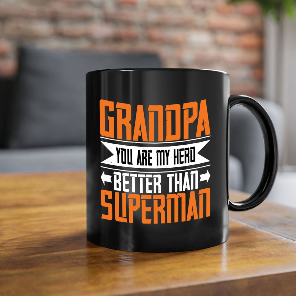 Grandpa you are my hero better than superman 101#- grandpa-Mug / Coffee Cup