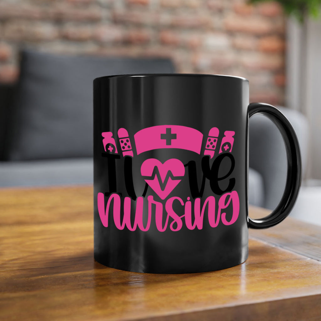 I Love Nursing Style Style 171#- nurse-Mug / Coffee Cup