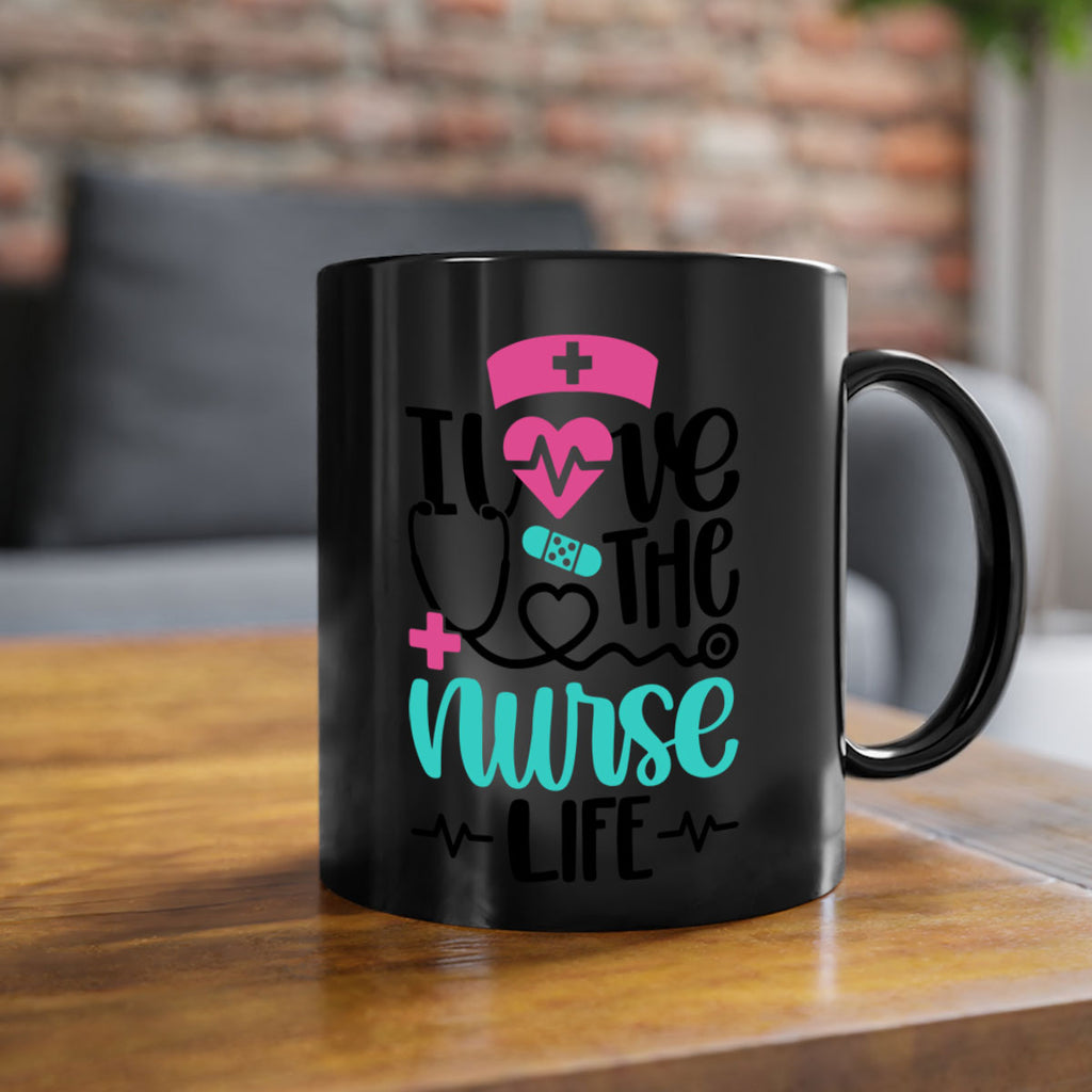 I Love The Nurse Life Style Style 169#- nurse-Mug / Coffee Cup