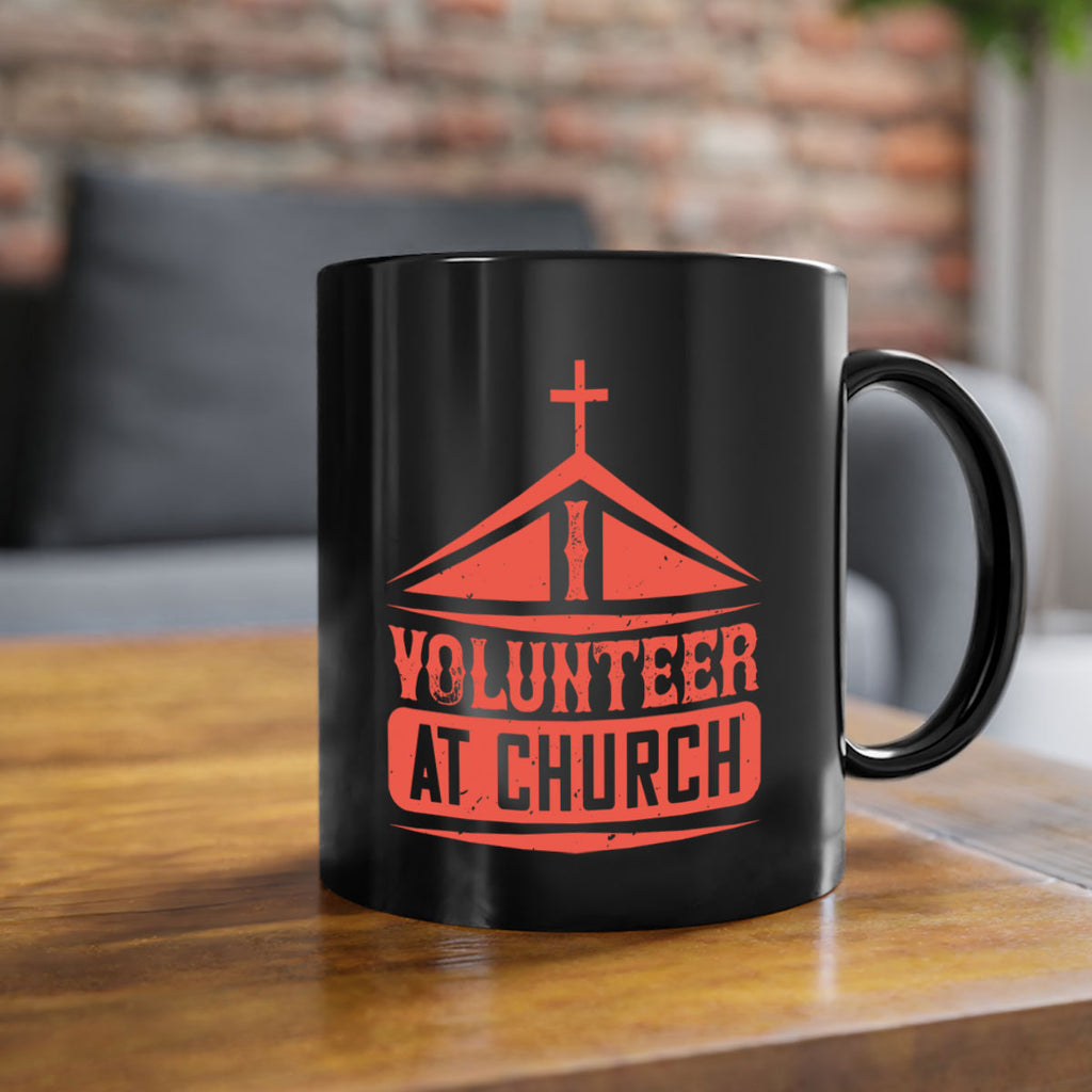 I Volunteer At Church Style 47#-Volunteer-Mug / Coffee Cup