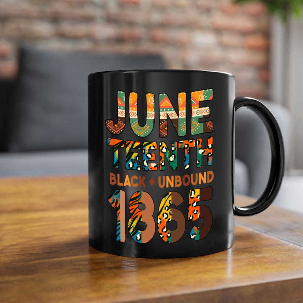Juneteenth Black Unbound 1865 Png 33#- juneteenth-Mug / Coffee Cup