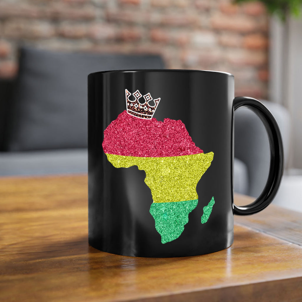 Juneteenth Crown Africa Flag 6#- juneteenth-Mug / Coffee Cup